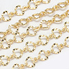Soldered Brass Chains KK-S335-05G-1