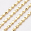 Brass Handmade Beaded Chain CHC-G006-17G-2