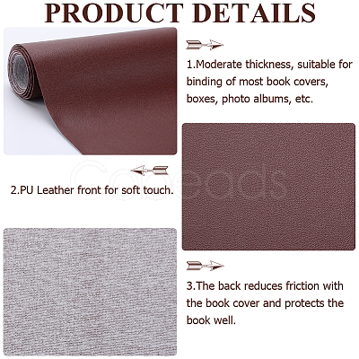 Imitation Leather Book Covers DIY-WH0491-92B-03-1