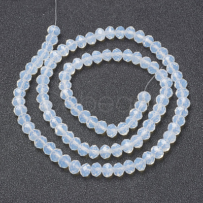 Glass Beads Strands EGLA-A034-J10mm-D06-1