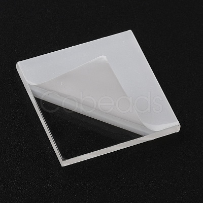 Transparent Acrylic Action Figure Display Bases TACR-WH0014-15A-1