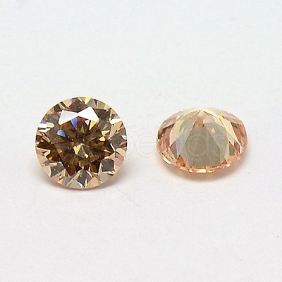 Cubic Zirconia Cabochons ZIRC-M002-6mm-1