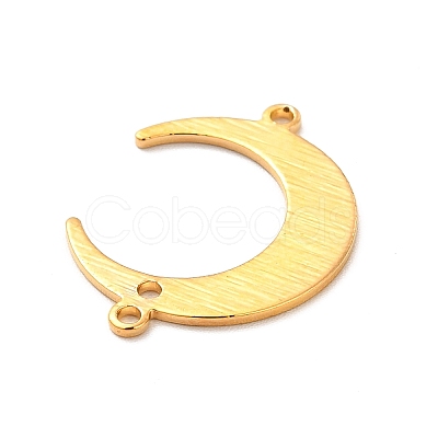 Rack Plating Brass Connector Charms KK-E067-25G-1