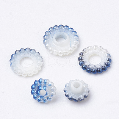 Imitation Pearl Acrylic Beads OACR-T004-10mm-01-1