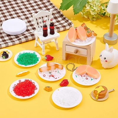 Olycraft DIY Imitation Food Jewelry Making Finding Kits DIY-OC0009-37-1