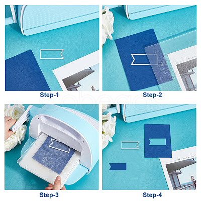 Carbon Steel Cutting Dies Stencils DIY-WH0309-1563-1