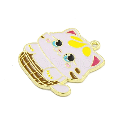 Cartoon Alloy Enamel Pendants ENAM-Z015-04G-02-1