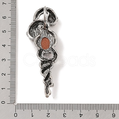 Synthetic Goldstone Pendants G-A224-03AS-04-1