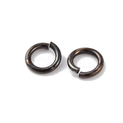 Brass Open Jump Rings KK-G514-01J-B-1