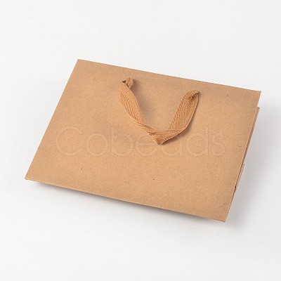 Rectangle Kraft Paper Bags AJEW-L047A-01-1