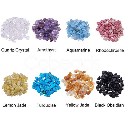 Gemstone Chips Beads G-PH0034-01-1