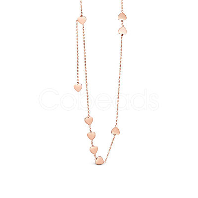 SHEGRACE Titanium Steel Necklaces JN794A-1