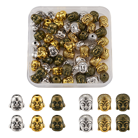 Craftdady Tibetan Style Alloy Beads TIBEB-CD0001-03-1