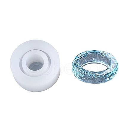 Transparent DIY Ring Silicone Molds DIY-WH0128-03C-1