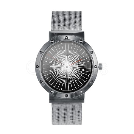 Stylish High Quality 304 Stainless Steel Quartz Wristwatches WACH-N052-08B-1