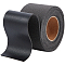 2M PVC Imitation Leather Ribbons, for Clothes, Bag Making, Black, 50mm, about 2.19 Yards(2m)/Roll