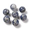 Natural Blue Spot Jasper No Hole Sphere Beads, Round, 16mm