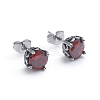 Retro 304 Stainless Steel Stud Earrings EJEW-L248-054AS-1