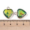 Dyed Synthetic Imperial Jasper Pendants G-P529-08G-06-3