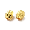 Rack Plating Brass Beads KK-P095-65G-3