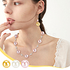   1 Set Custom Resin Imitation Pearl Beads RESI-PH0001-89-6