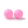 Round Food Grade Eco-Friendly Silicone Focal Beads SIL-F003-01F-3