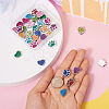 Craftdady Alloy Enamel Slider Charms and Large Hole Beads ENAM-CD0001-07-6