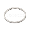 304 Stainless Steel Simple Plain Band Finger Ring for Women Men RJEW-F152-05P-D-2