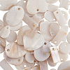 Natural Freshwater Shell Pendants SHEL-CJ0001-03-3