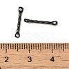 304 Stainless Steel Connector Charms STAS-Q323-02C-B-3