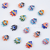 DICOSMETIC 16Pcs 8 Colors Handmade Porcelain Beads PORC-DC0001-01-3