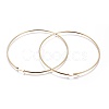 304 Stainless Steel Hoop Earrings EJEW-L226-001B-1