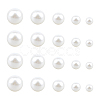 Resin Imitation Pearl Beads RESI-CA0001-07-1