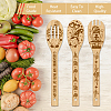 6Pcs Bamboo Spoons & Knifes & Forks AJEW-WH0411-024-4