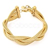 304 Stainless Steel Bracelet for Women BJEW-U009-04G-02-2