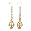 Natural Gemstone Dangle Earrings EJEW-JE05554-01-3