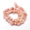 Natural Morganite Chip Beads Strands G-E271-85-2