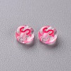 Transparent Clear Acrylic Beads MACR-N008-44C-2