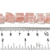 Cherry Quartz Glass Beads Strands G-L596-A17-01-5