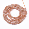 Natural Sunstone Beads Strands G-N328-002B-2