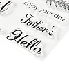 Silicone Clear Stamps DIY-A013-01-3