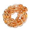 Natural Citrine Beads Strands G-L610-C02-02-3