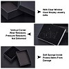  12Pcs Kraft Cotton Filled Cardboard Paper Jewelry Set Boxes CBOX-TA0001-05-4