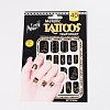 Mixed Style Removable Fake Temporary Tattoos Paper Stickers AJEW-O025-05-2