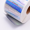 PVC Self Adhesive Kraft Paper Label Tag Stickers DIY-WH0199-22-2