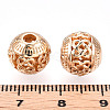 Rack Plating Alloy Beads FIND-C055-07G-3