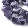 Natural Amethyst Beads Strands G-F653-10-3
