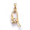 Cubic Zirconia Pendants STAS-P216-07G-2