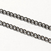 Vintage Iron Twisted Chain Necklace Making for Pocket Watches Design CH-R062-B-3