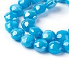 Electroplate Glass Beads Strands EGLA-J106A-M-3